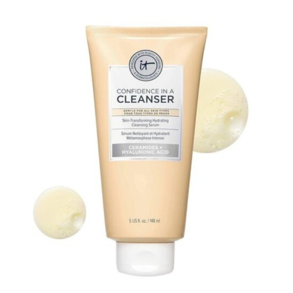 IT Cosmetics Confidence in a Cleanser Serum Gentle Face Wash 5oz NEW SEALED